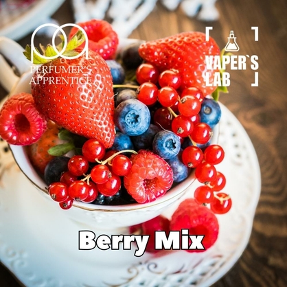 Фото, Відеоогляди на Натуральні ароматизатори для вейпа TPA "Berry mix" (Ягідний мікс) 