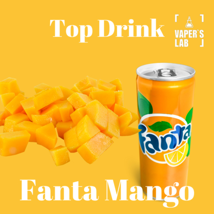 Фото, Відеоогляди Рідина Salt Top Drink SALT Fanta Mango 30 ml