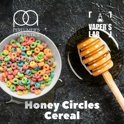 Фото, Видео, Аромки для самозамеса TPA "Honey Circles Cereal" (Медовые колечки) 