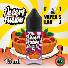 Рідини Salt для POD систем Dessert Fusion Berry Pie 15