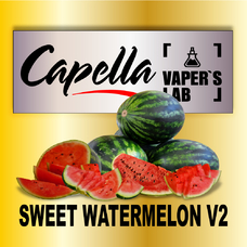 Аромка для вейпа Capella Flavors Sweet Watermelon v2 Солодкий Кавун v2
