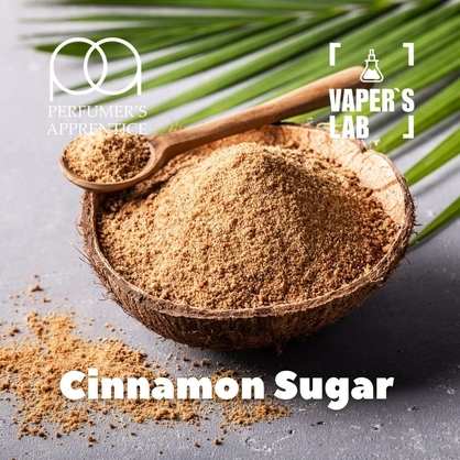 Фото, Видео, Натуральные ароматизаторы для вейпов TPA "Cinnamon Sugar" (Тростниковый сахар) 