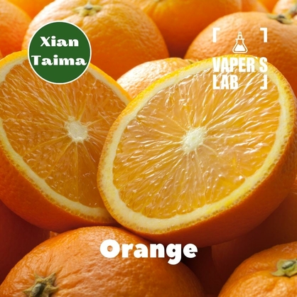 Фото, Відеоогляди на Ароматизатори для рідини вейпів Xi'an Taima "Orange" (Апельсин) 