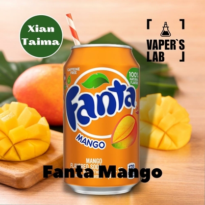 Фото, Видео, Ароматизаторы для вейпа купить украина Xi'an Taima "Fanta Mango" (Фанта манго) 