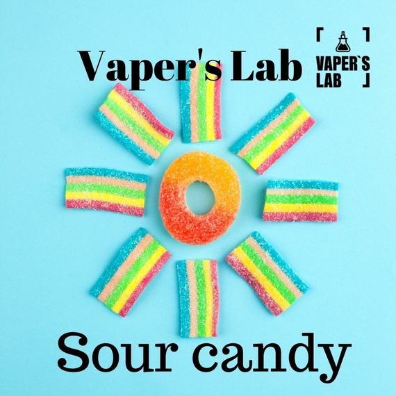 Відгуки Жижки для пода Vaper's LAB Salt "Sour candy" 15 ml 