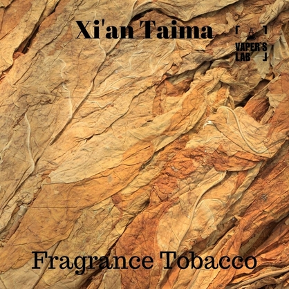 Фото, Видео, Лучшие пищевые ароматизаторы  Xi'an Taima "Fragrance Tobacco" (Табачный концентрат) 