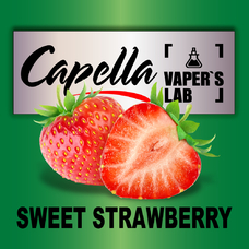 Аромка для вейпа Capella Flavors Sweet Strawberry Солодка полуниця