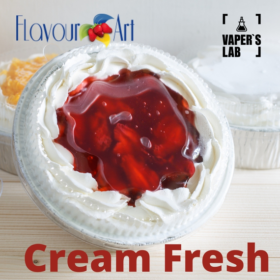 Відгуки на Ароматизатор для вейпа FlavourArt Cream Fresh Вершки