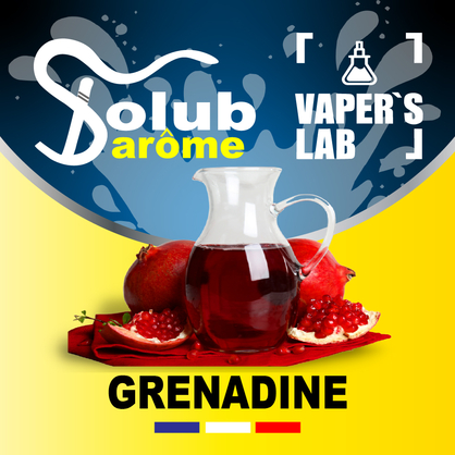 Фото, Відеоогляди на Аромки для самозамісу Solub Arome "Grenadine" (Гранатовий коктейль) 