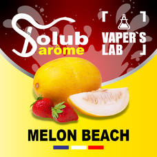 Лучшие вкусы для самозамеса Solub Arome Melon beach Клубника и дыня