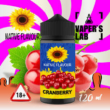 Жидкости для вейпа Native Flavour cranberry 120