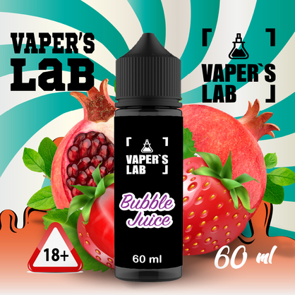 Фото, Видео на Жидкости для вейпов Vapers Lab Bubble juice 60 ml