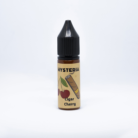 Отзывы на жижа солевая Hysteria Salt "Cigar Cherry" 15 ml