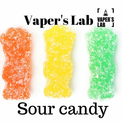 Фото, Видео на жижу для вейпа Vapers Lab Sour candy 60 ml