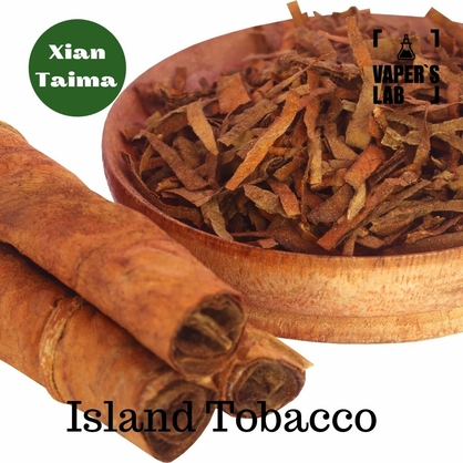 Фото, Відеоогляди на Преміум ароматизатор для електронних сигарет Xi'an Taima "Island Tobacco" (Тропічний тютюн) 