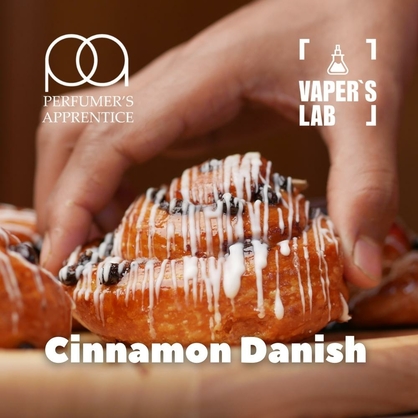 Фото, Видео, Лучшие вкусы для самозамеса TPA "Cinnamon Danish" (Булочка с корицей) 