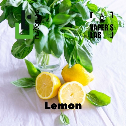 Фото на Aroma для вейпа Flavor Lab Lemon 10 мл