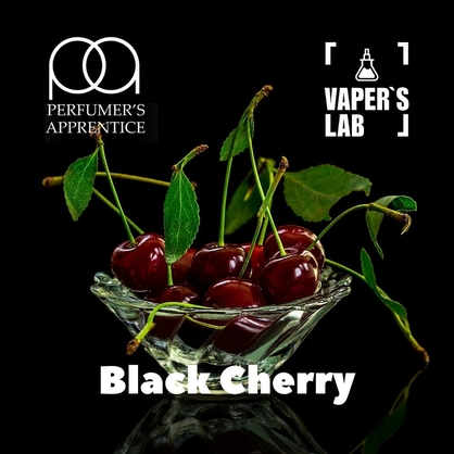 Фото, Відеоогляди на Харчовий ароматизатор для вейпа TPA "Black Cherry" (Чорна вишня) 