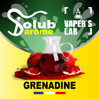 Фото, Відеоогляди на Аромки для самозамісу Solub Arome "Grenadine" (Гранатовий коктейль) 