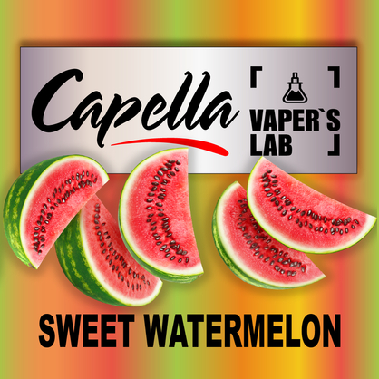 Фото на аромку Capella Sweet Watermelon Сладкий Арбуз