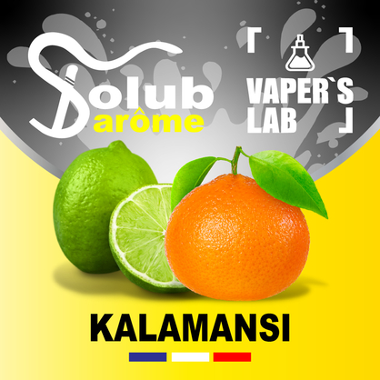 Фото, Відеоогляди на Харчовий ароматизатор для вейпа Solub Arome "Kalamansi" (Мандарин та лайм) 