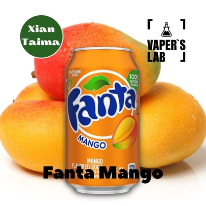 Фото, Видео, Ароматизаторы для вейпа купить украина Xi'an Taima "Fanta Mango" (Фанта манго) 