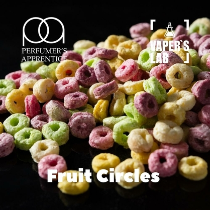 Фото, Відеоогляди на Натуральні ароматизатори для вейпів TPA "Fruit Circles" (Фруктові кільця) 