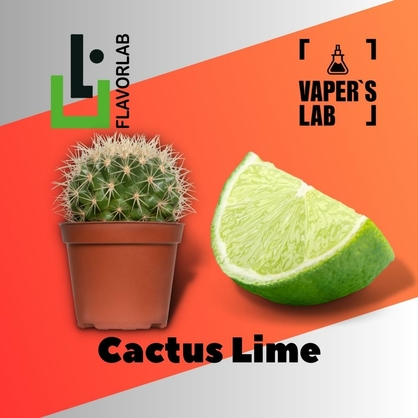 Фото на Ароматизаторы для вейпа Flavor Lab Cactus Lime 10 мл