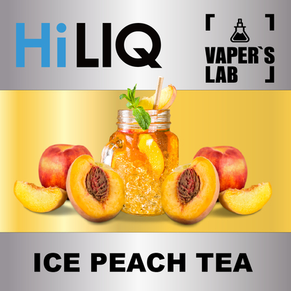 Фото на Арому HiLIQ Хайлік Ice Peach Tea Холодний персиковий чай