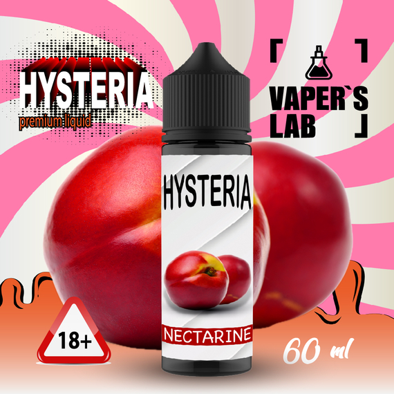 Отзывы  заправка для вейпа без никотина hysteria nectarine 60 ml