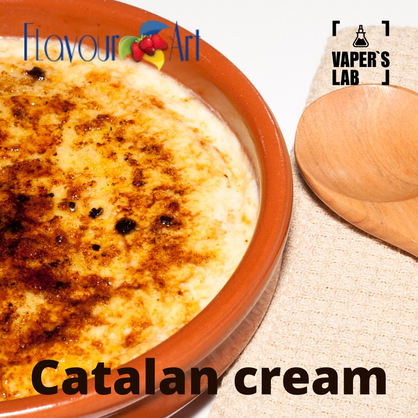 Фото, Відеоогляди на Ароматизатор FlavourArt Catalan cream Каталонський крем