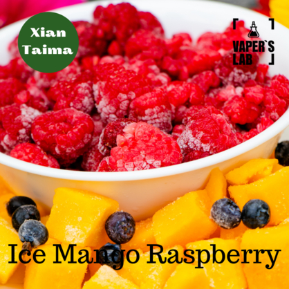 Фото, Відеоогляди на Ароматизатори для вейпа Xi'an Taima "Ice Mango Raspberry" (Холодний манго та малина) 