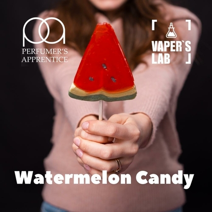 Фото, Видео, Премиум ароматизаторы для электронных сигарет TPA "Watermelon Candy" (Арбузная конфета) 