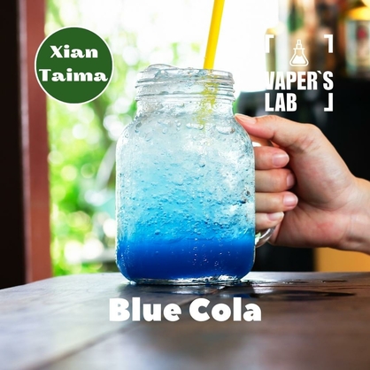 Фото, Відеоогляди на Ароматизатор для жижи Xi'an Taima " Blue Cola " (Синя кола) 