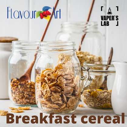 Фото, Відеоогляди на Аромки для вейпа FlavourArt Breakfast cereal Мюслі