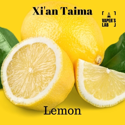 Фото, Відеоогляди на Ароматизатори для самозамісу Xi'an Taima "Lemon" (Лимон) 