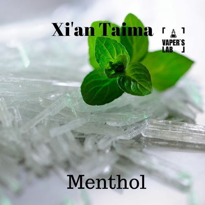 Фото, Відеоогляди на Ароматизатори для самозамісу Xi'an Taima "Menthol" (Ментол) 