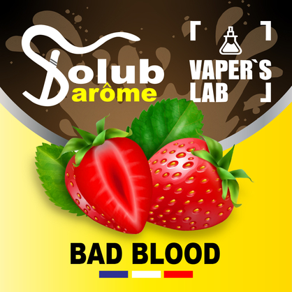 Фото, Видео, Аромки для самозамеса Solub Arome "Bad blood" (Клубничная конфета) 