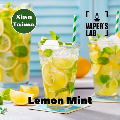 Фото, Видео, Натуральные ароматизаторы для вейпа  Xi'an Taima "Lemon Mint" (Лимон мята) 