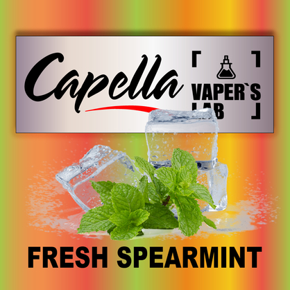 Фото на аромку Capella Fresh Spearmint Свежая мята