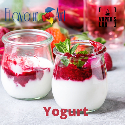 Фото, Відеоогляди на Аромки для вейпа. FlavourArt Yogurt Йогурт