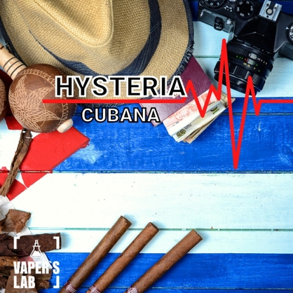 Фото, Відео на Рідини для вейпа Hysteria Cubana 30 ml