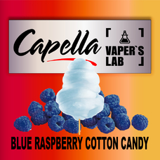 Аромка для вейпа Capella Flavors Blue Raspberry Cotton Candy Малинова вата