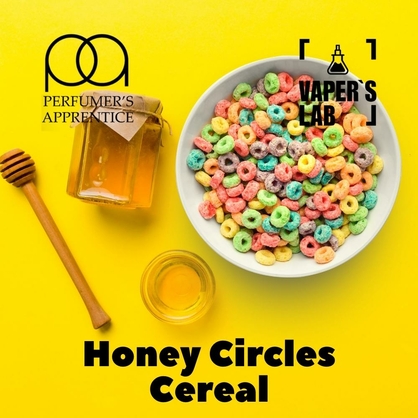 Фото, Видео, Аромки для самозамеса TPA "Honey Circles Cereal" (Медовые колечки) 