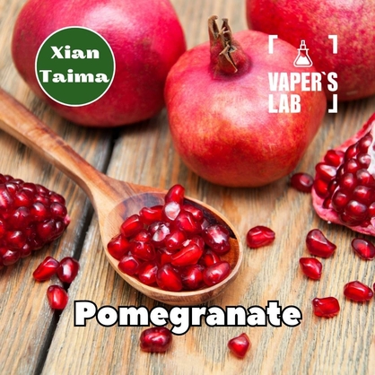 Фото, Відеоогляди на Натуральні ароматизатори для вейпів Xi'an Taima "Pomegranate" (Гранат) 