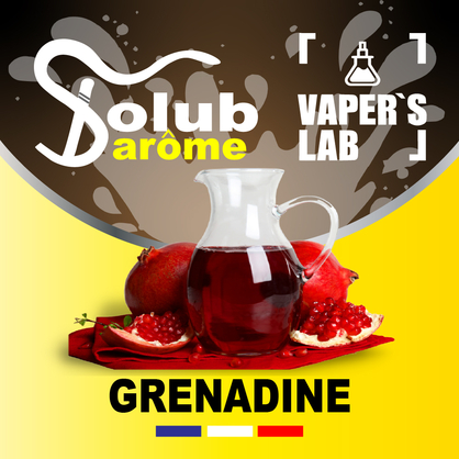 Фото, Видео, Арома для самозамеса Solub Arome "Grenadine" (Гранатовый коктейль) 