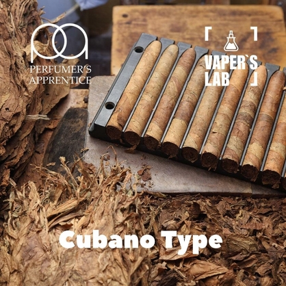 Фото, Видео, Аромки для вейпа TPA "Cubano Type" (Кубинский табак) 