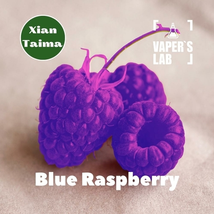 Фото, Видео, Ароматизаторы для жидкости вейпов Xi'an Taima "Blue raspberry" (Голубая малина) 