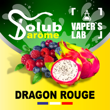 Лучшие пищевые ароматизаторы  Solub Arome Dragon rouge Питахайя с лесными ягодами