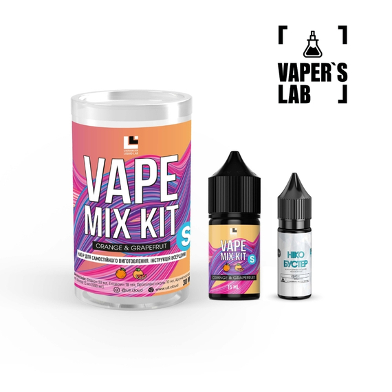 Отзывы Жидкость для под систем киев Vape Mix Kit Salt2 Orange Grapefruit 30 мл 